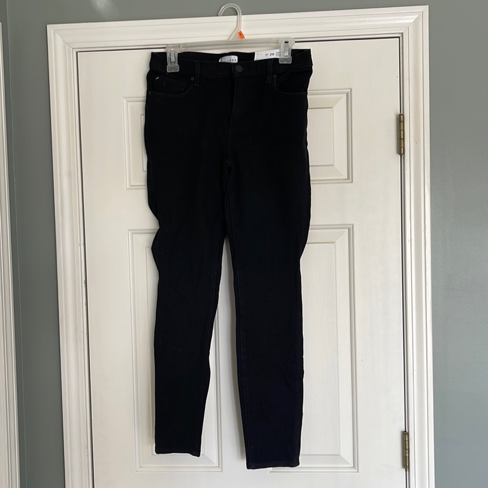 Loft Performance Denim Legging- new with tags